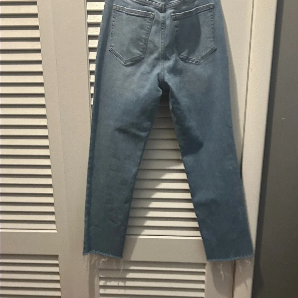 J. Crew Factory Essential Straight Jeans - Blue - Picture 4 of 5
